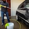 Flexzilla Pressure Washer Hose, 5/16in x 50ft, 3100 PSI, M22 Fittings, ZillaGreen HFZPW3550M-E - alternate 6